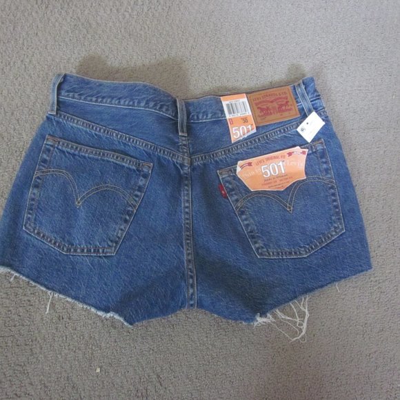 Levi's 501 Cutoff Shorts - Picture 3 of 4